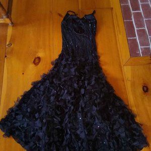 Long Black gown Nocturne by Sue Wong